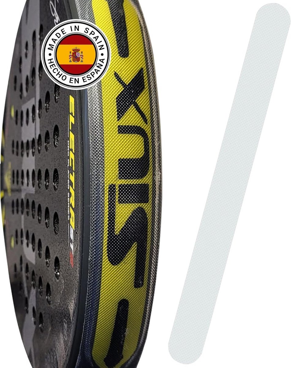 Transparante Beschermstrip voor Padelrackets - Duurzame Randbescherming
