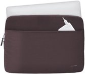 Coverzs Luxe Laptop Sleeve 13 inch Bordeaux - Waterafstotend - Extra Vak - Slanke Schokbestendige Laptophoes - Nylon