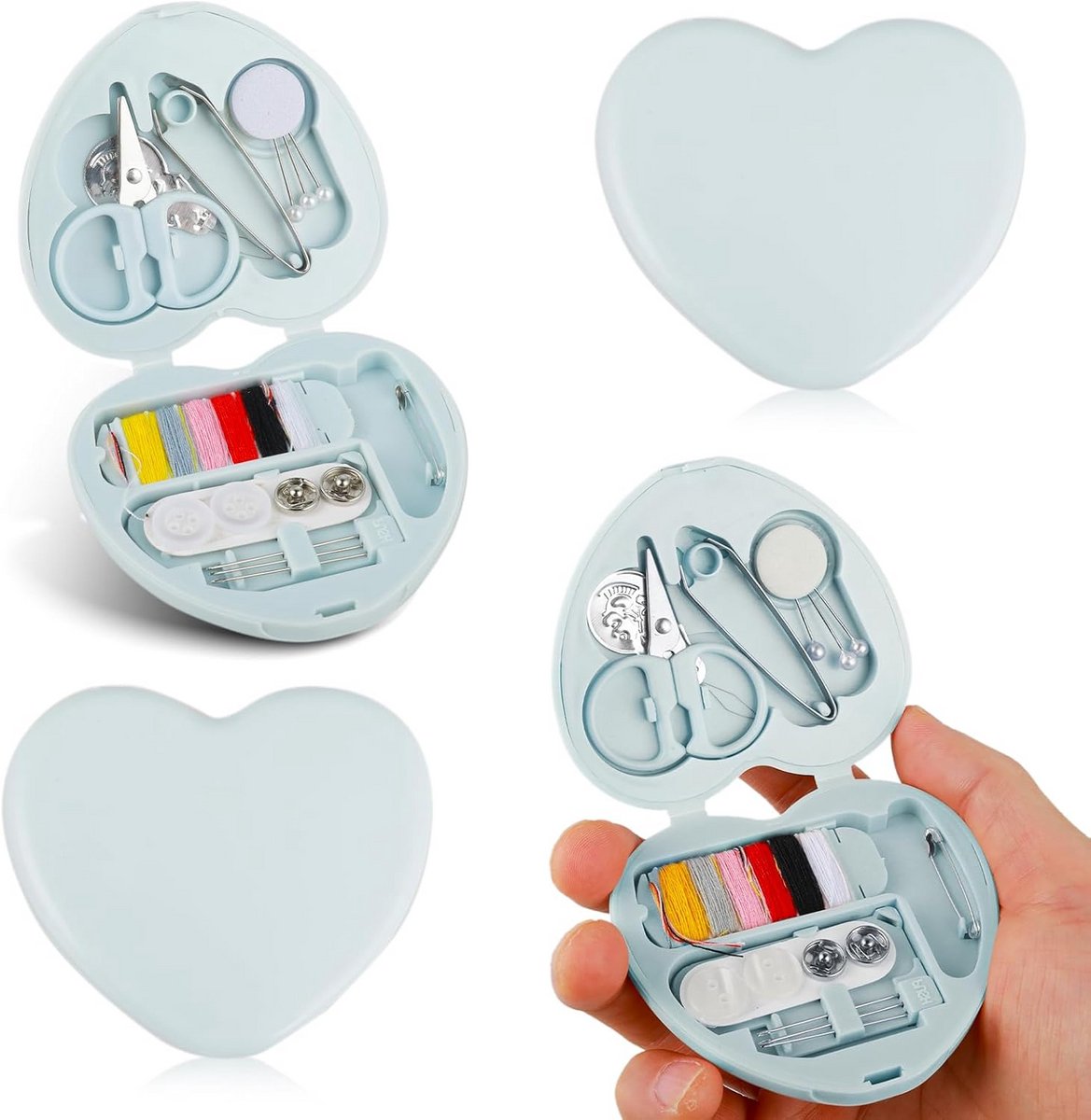 Mini Reis Naaiset - Draagbaar Naai-Accessoire voor Noodreparaties