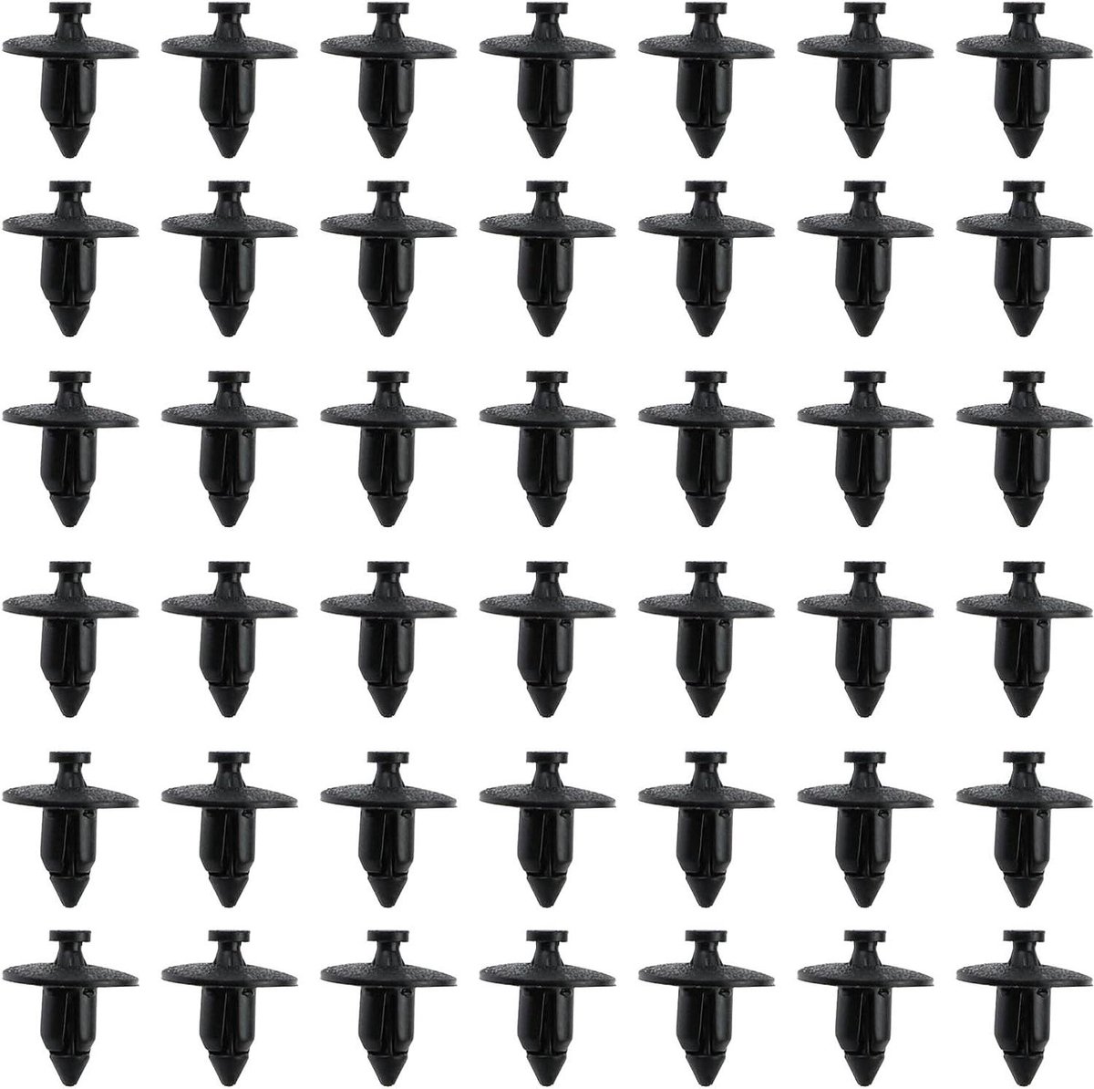 Allecta - 50 stuks klinknagel bevestigingsclips voor sierpanelen, bumper en voering - 8 mm gat - Volvo - Montageset - Autoaccessoires