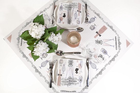 Roomwit (Ecru) tafelkleed kopen? Bekijk hier onze collectie