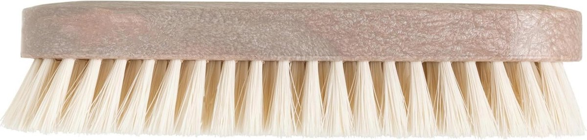 Kleine Kledingborstel voor Schoenen en Kleding, Bruin Gelakt