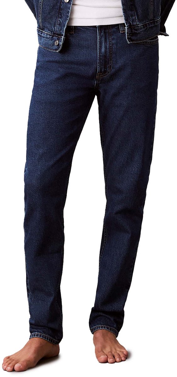 Ck Jeans Slim Taper Pacifico Fashion Wear Volwassen Blauw