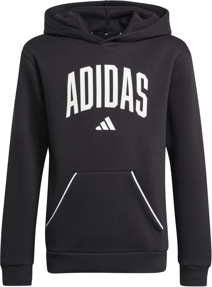 Adidas Sport J Clgt Oh Fl Hd Sweatshirt Fashion Wear Kinderen Zwart