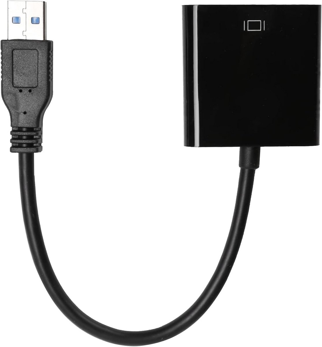 USB naar VGA Adapter 1080P - Video & Audio Converter voor Windows PC