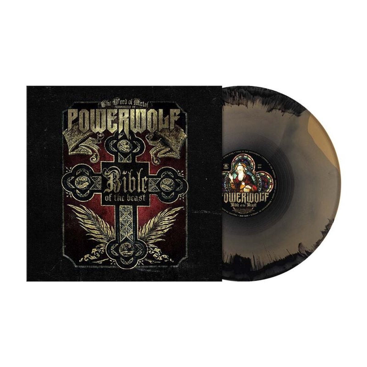 Powerwolf - Bible of the Beast (gold & black corona vinyl)