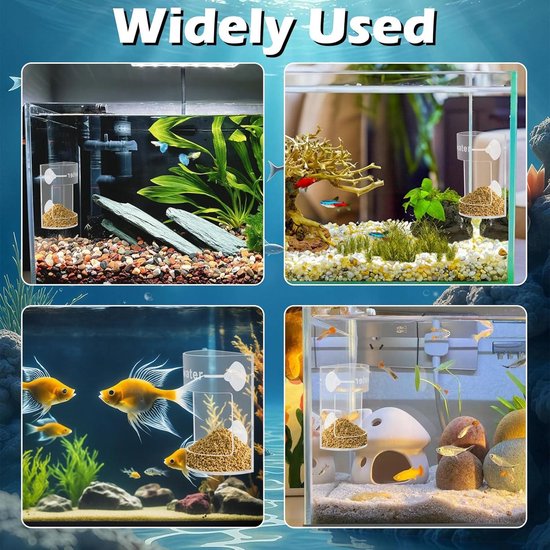 Mars Outpost Deluxe komkommerhouder, pleco feeder voor aquarium/aquarium - roestvrij staal met zuignap en ophaallijn voor vers en zout water, eenvoudige reiniging groentehouder, veggie-feeder