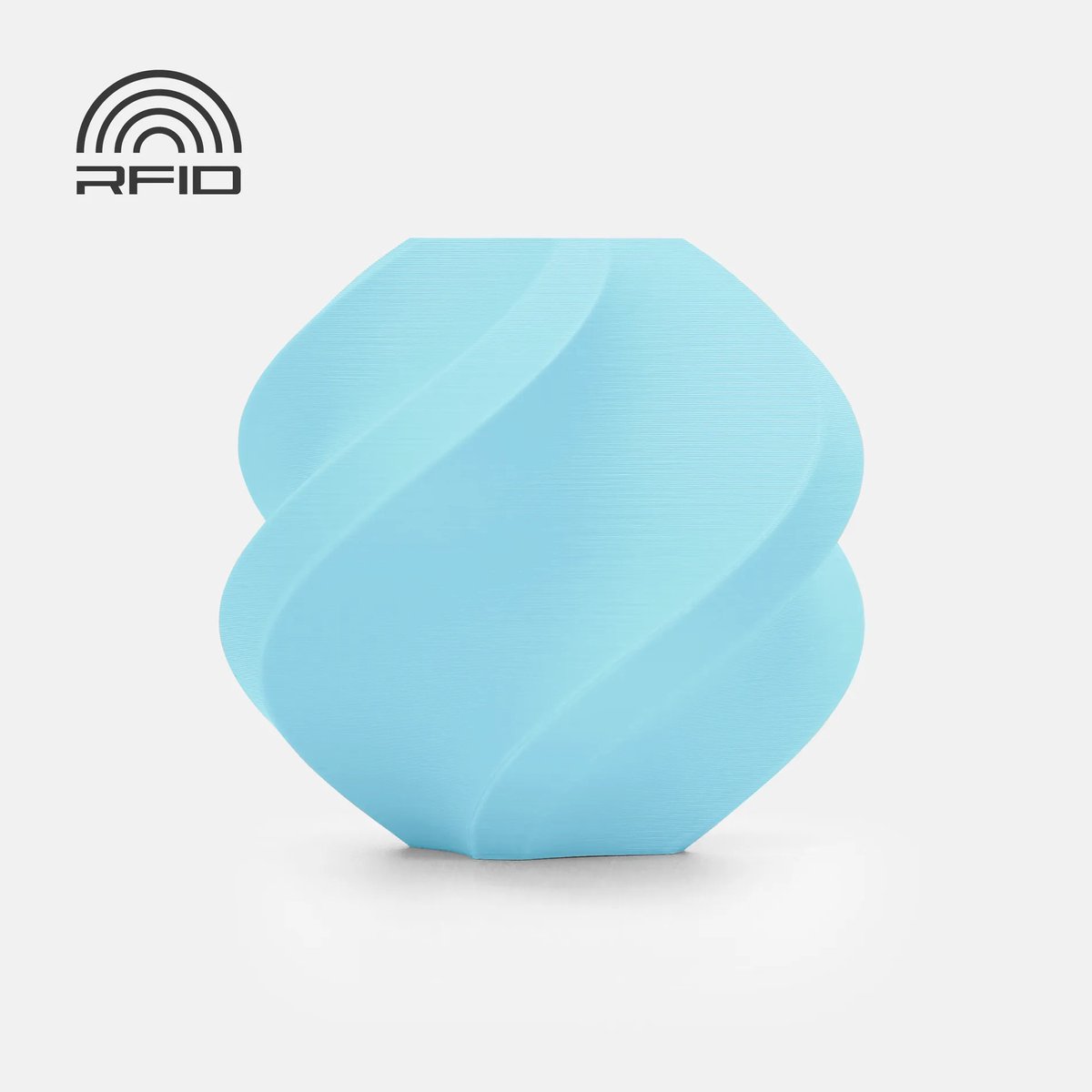 Bambu Lab PLA Matte Ice Blue Refill 1.75mm – 1 kg – IJsblauw – 3D Printer Filament