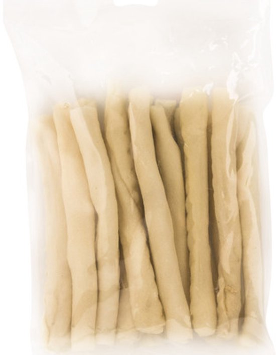 Witte rol klein 15 stuks Kauwbot - Hondenbot - Kauwsnack -