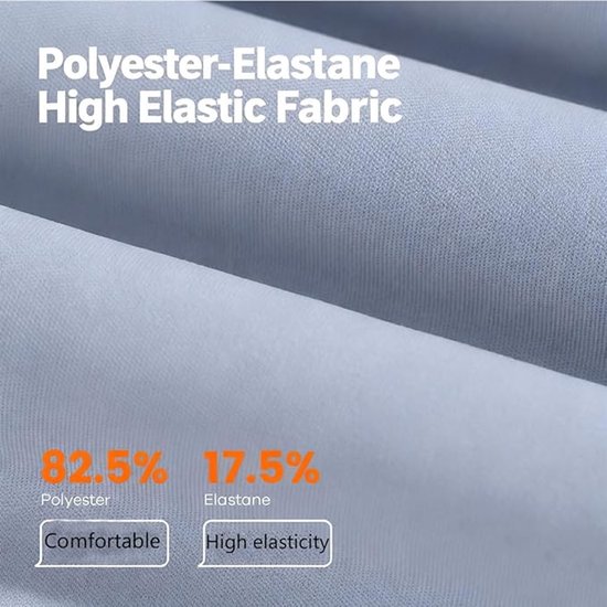Nauwsluitende sportbroek - Hoogtaille Yoga broek met Zijzakken - Zachte en Rekbare Gemengde Stof, Ademend en Comfortabel - Skinny Fit met Elastische Taille - Geschikt voor Yoga, Fitness, Wandelen en Dagelijks Gebruik(Zwart, maat L) van Merkloos — afbeelding 2