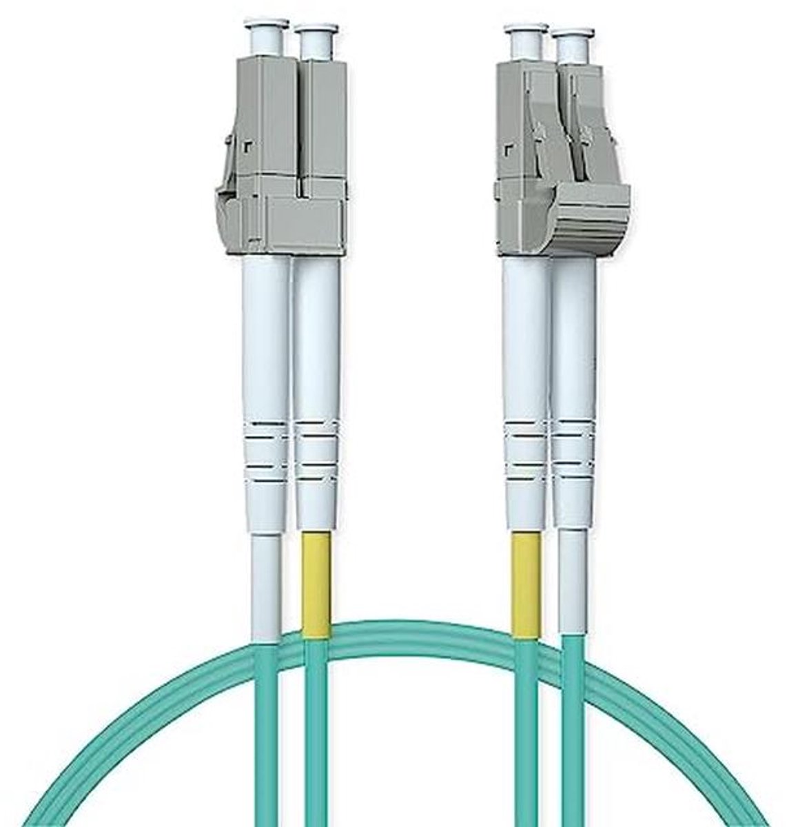 3m OM3 Vezel Optische Patchkabel, Dubbelzijdig Multimode 50/125 Fiber voor 10Gb/1G Toepassingen
