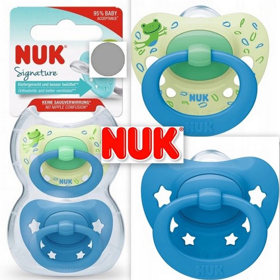 NUK First Choice Night 6-18 m fopspeen