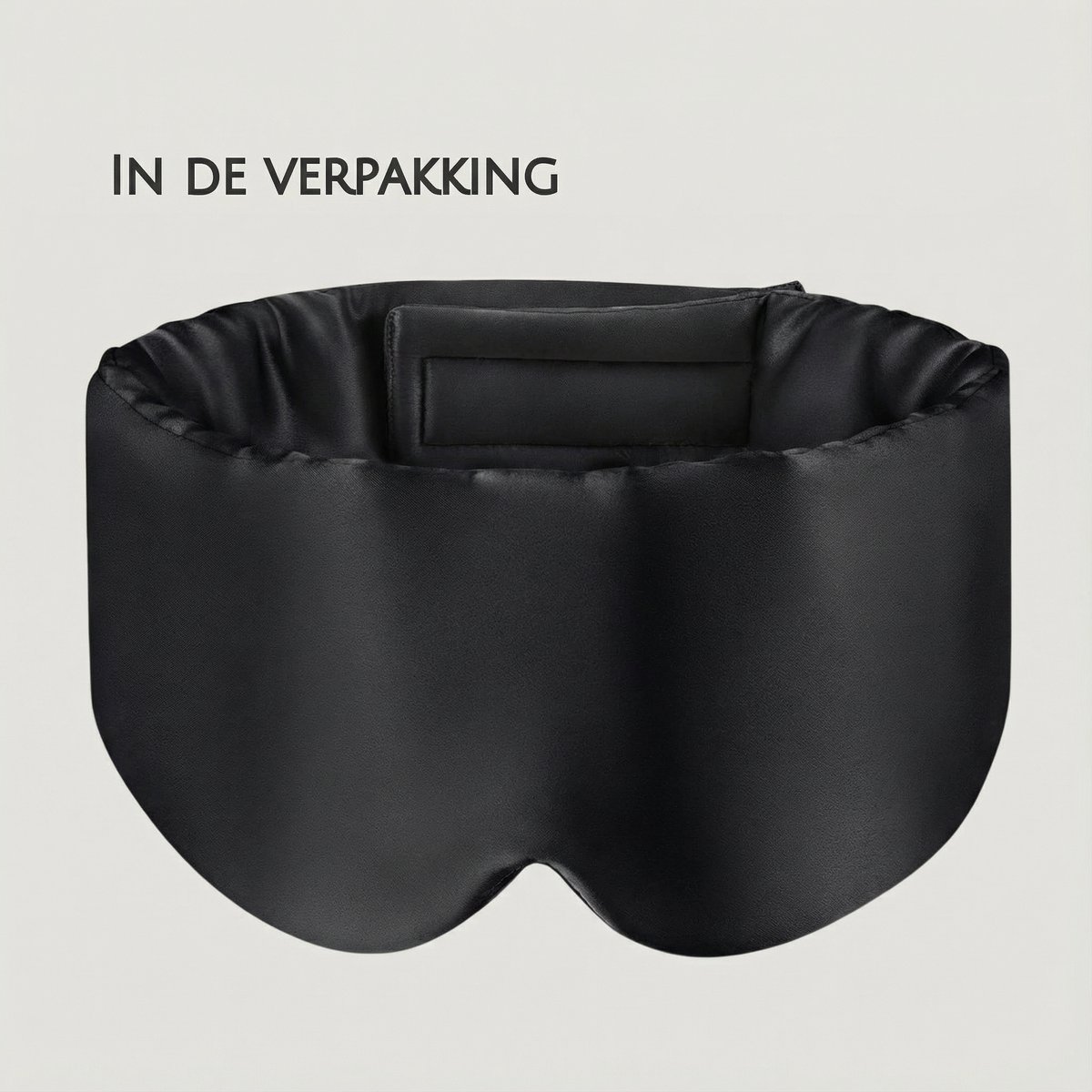 SIMIA™ Premium XL Mulberry Zijden Slaapmasker + Opbergzakje - 100% Verduisterend Oogmasker - Verstelbaar - Blinddoek - Anti-Rimpel - Cadeau Tip - Zwart — afbeelding 6