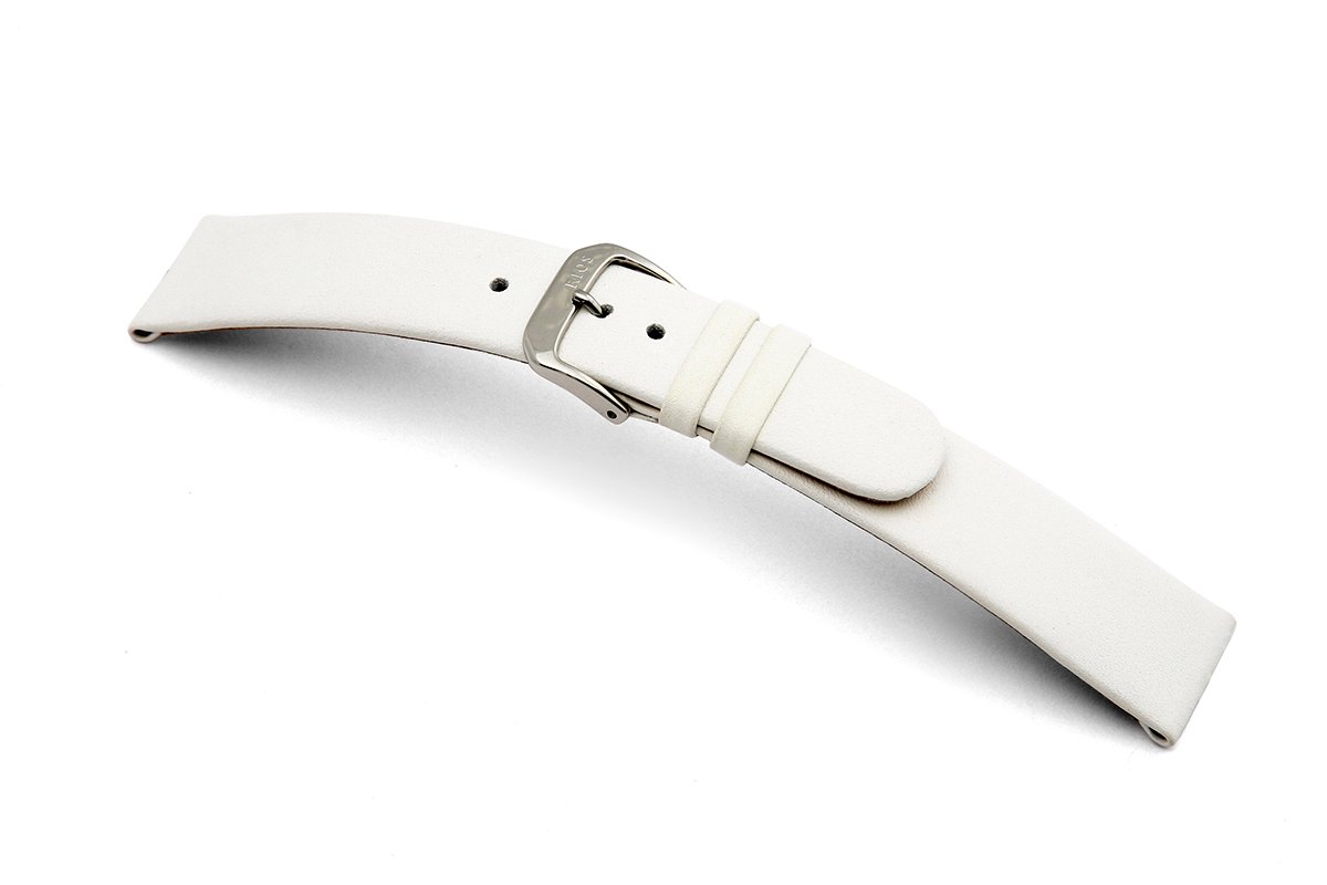 Lederband Merano 12mm wit glad XL
