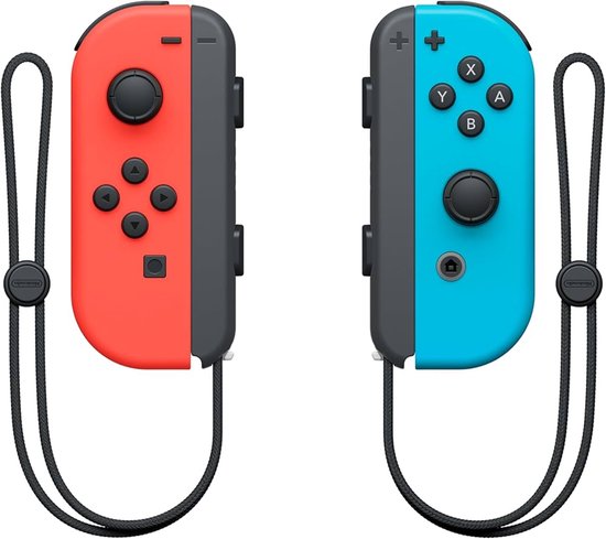 Nintendo Switch Joy-Con Pair Neon Red - Neon Blue