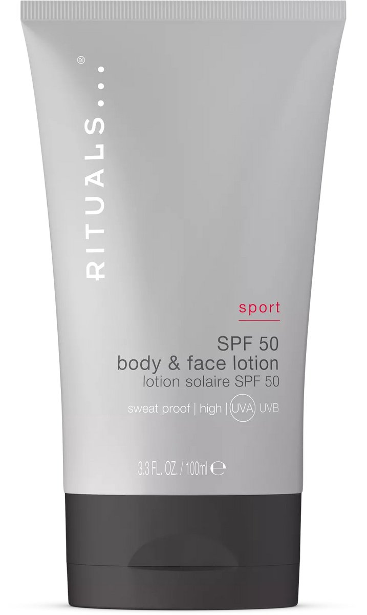 Rituals of Sport - Body&Face Lotion 100 ml SPF 50