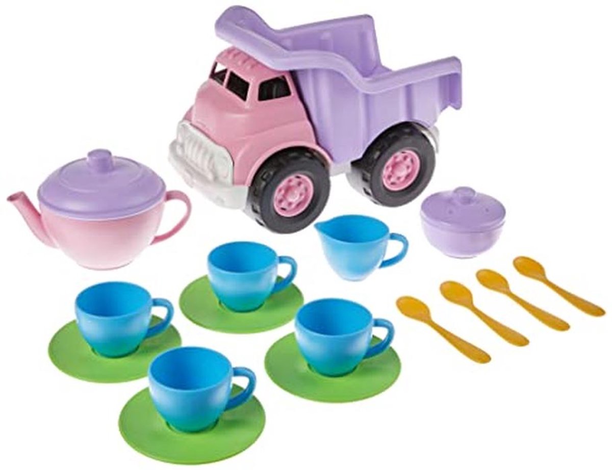 Theeset en Dump Truck Speelgoedset voor Kinderen