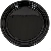 KURTT - 24x Hard Plastic borden onverdeeld (stevig) - herbruikbare borden ( europese norm EN12875-1 gecertificeerd) reusable - ø 24cm