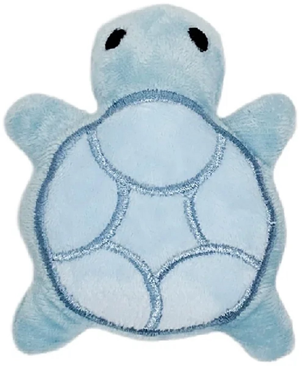 hondenspeeltje mini schildpad van pluche is speciaal ontworpen voor puppy’s en kleine honden