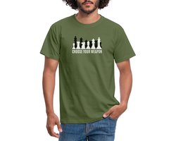 Schaak Choose Your Weapon T-Shirt Heren