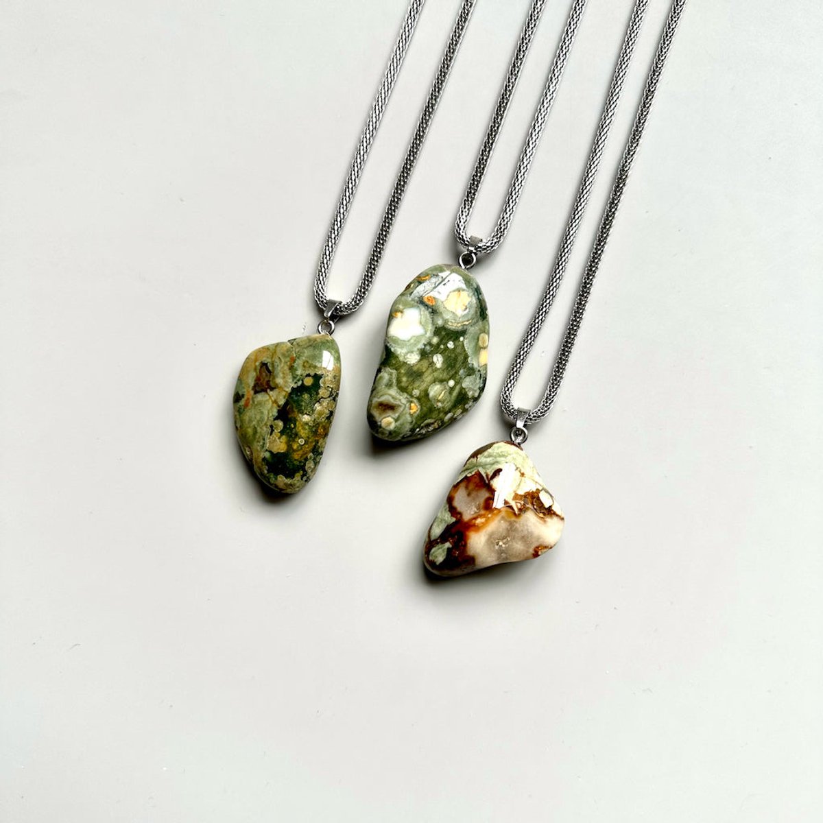 Gemstone ketting Rhyoliet