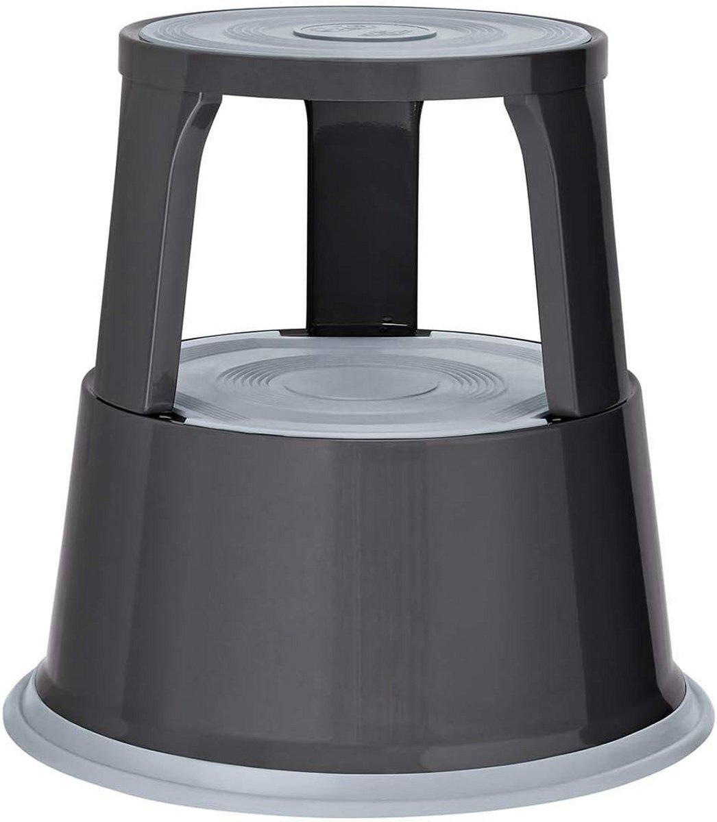 Rolkruk Hoogte 43 cm met Draagkracht tot 150 kg - Grijs