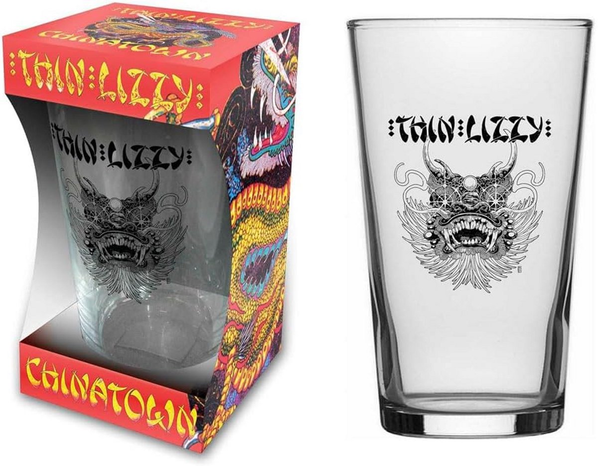 Bierglas met Rockband Logo - Officieel Merchandise Glas