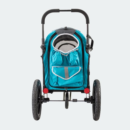 InnoPet Sporty Evolution - Hondenfietskar - Ocean Blue - 84x66x98cm van InnoPet — afbeelding 3