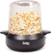 Gadgy Premium Popcornmachine – Popcornmaker - Vers & Huisgemaakt Popcorn in 4–5 Minuten - 500W - Zwart