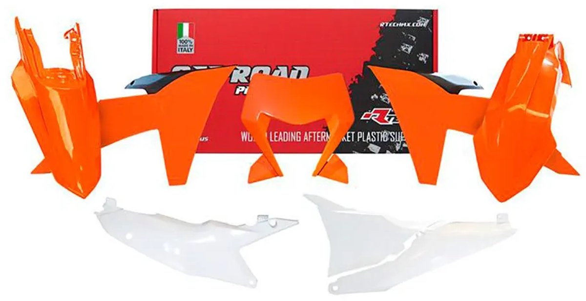 Rtech Ktm 450 Exc-f 2024 R-kitktm-oem-624 Plastic Set Oranje