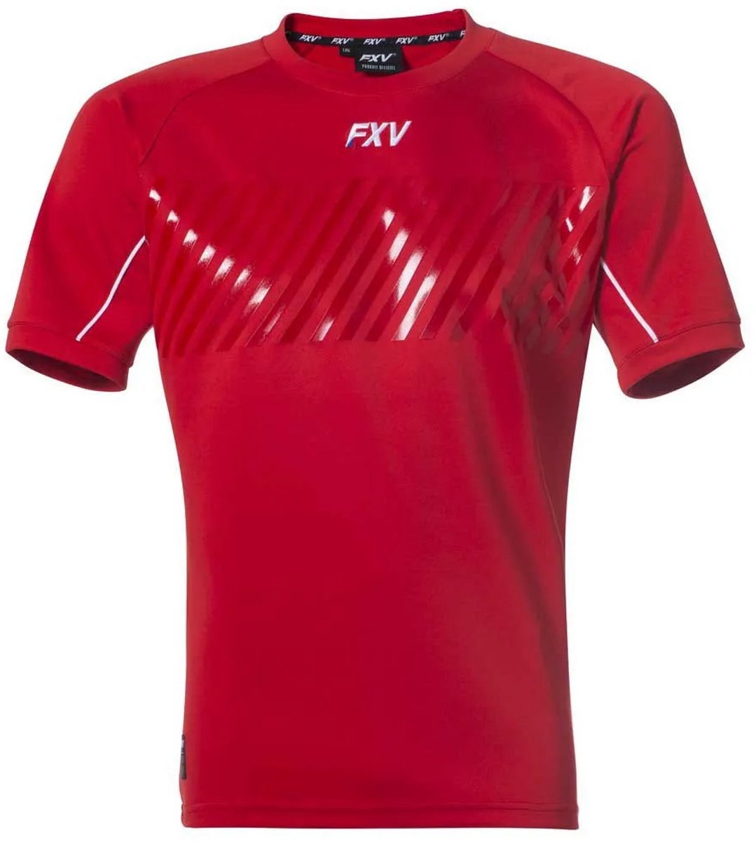 Force Xv Action T-shirt Met Korte Mouwen Rood L Man