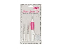 Punchnaaldenset Opry roze