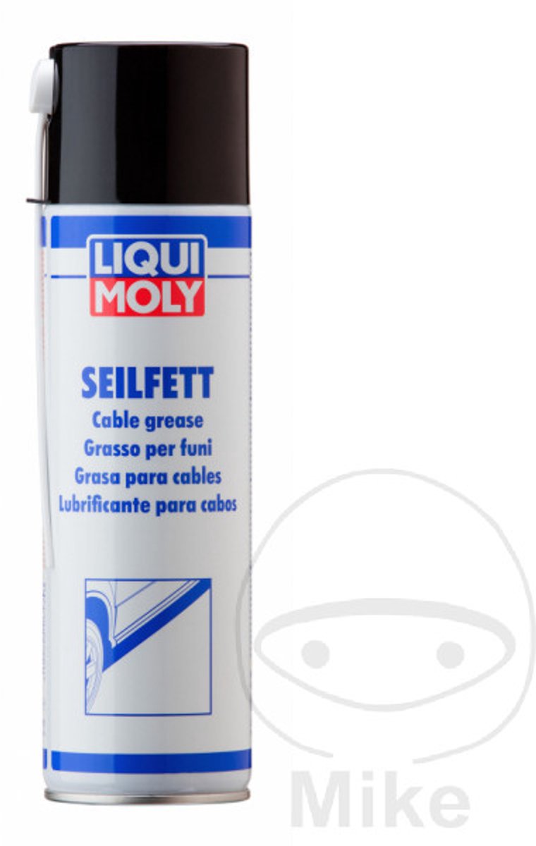 LIQUI MOLY Liqui Moly 6135 Kabelvet (spray), 500 ml 4100420061356 bodembescherming / staalkabels (6135)