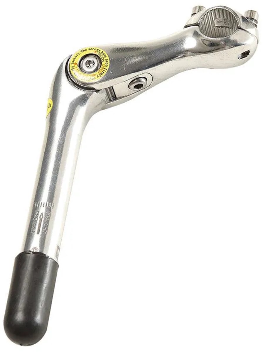 Promax Regulable 25.4 Mm Fiets Stuurpen Zilver 105 mm