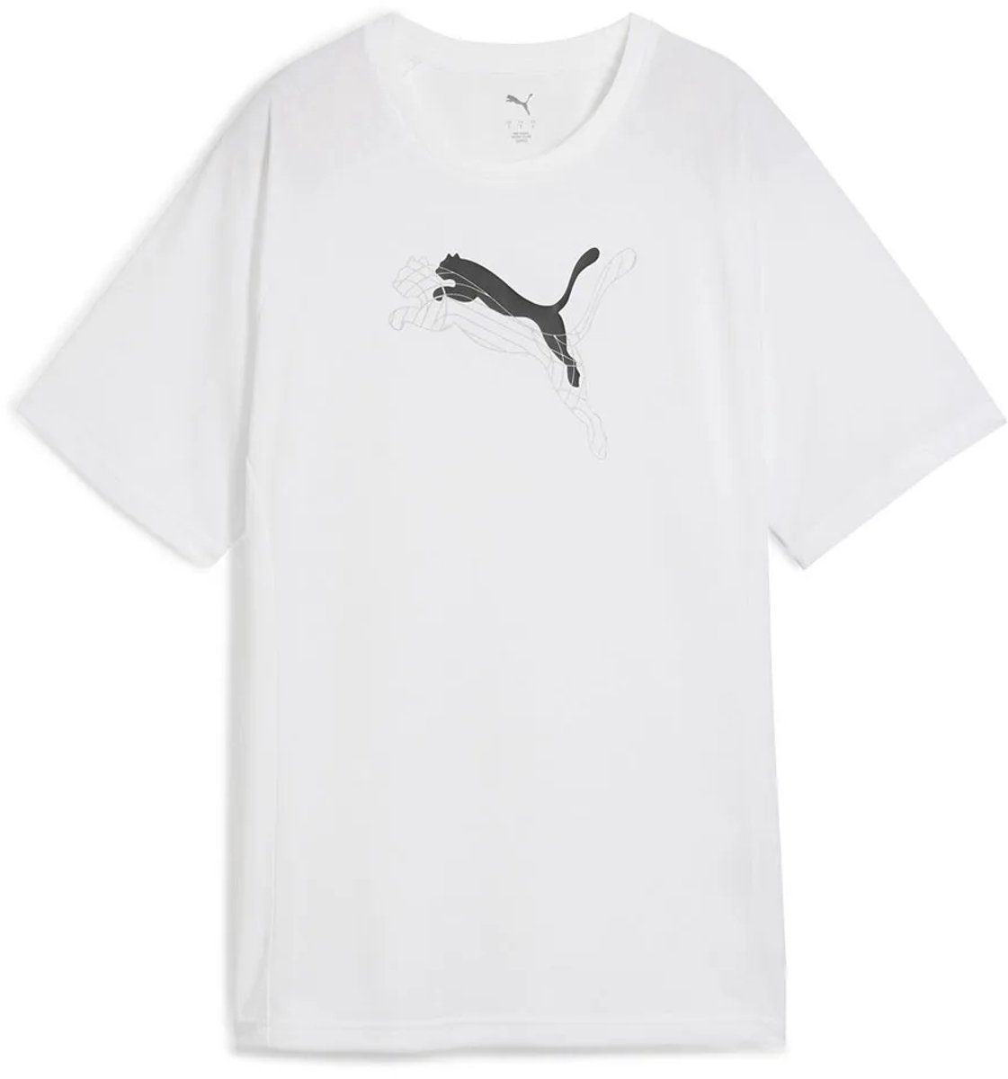 Puma Evostripe Graphic Relaxed Fit T-shirt Met Korte Mouwen XL Vrouw Wit