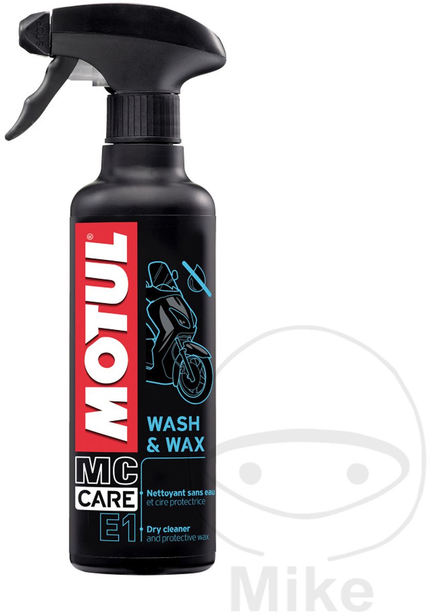 Motul E1 Wash & Wax schoonmaakspray