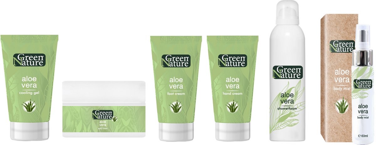 Green Nature Aloe Vera pakket 6st.