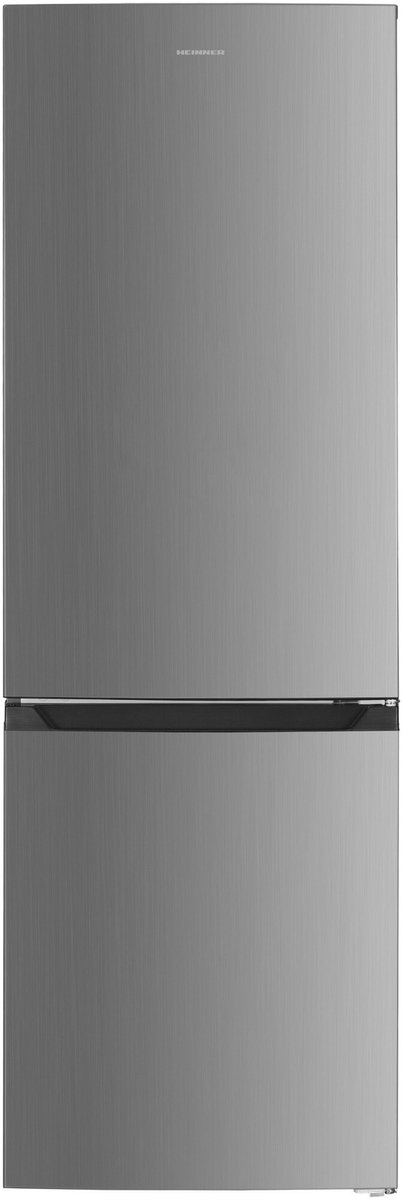 Heinner HCNF-HM293XE++ Koel-vriescombinatie – 293 L – No Frost – LED-verlichting – Elektronische Bediening – Omkeerbare Deur – RVS – 5 Jaar Garantie