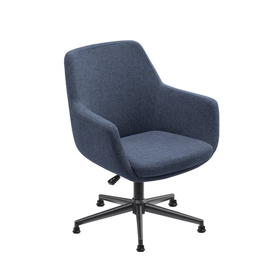 Sedero Vergaderstoel Volos - Donkerblauw - 360° draaibaar
