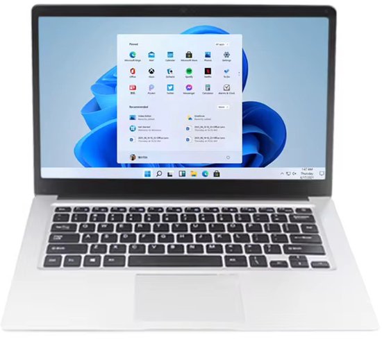 Slanke 14 inch laptop - Basis applicaties - 14 Inc – Windows 11 – Full HD – Slank Design – Zilver - Meerdere uitvoeringen - ZRC - Hoofdafbeelding
