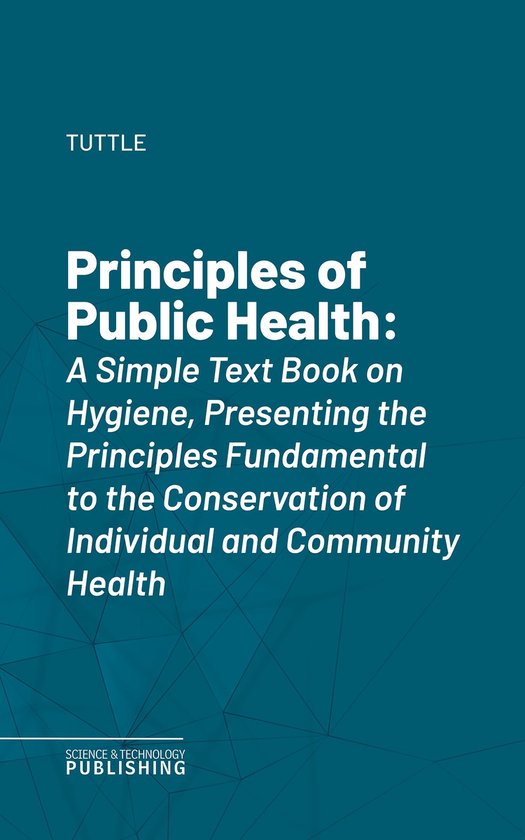 Principles of Public Health - cover