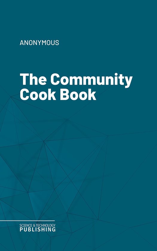 The Community Cook Book - cover