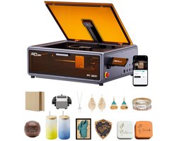 Creality Falcon A1 Pro 20W Laser Graveermachine - Full Enclosed Lasergraveermachine met Air Assist - Laser Cutter met Aanraakscherm - HD Smart Camera for Auto Focus - App-besturing - Pre-Assembled - Lasersnijmachine voor hout - Lasergraveerder