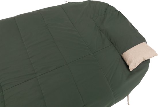 Outwell Caldera Lux XL Green Slaapzak Dekenmodel +8 C 220 x 100 cm van Merkloos — afbeelding 2