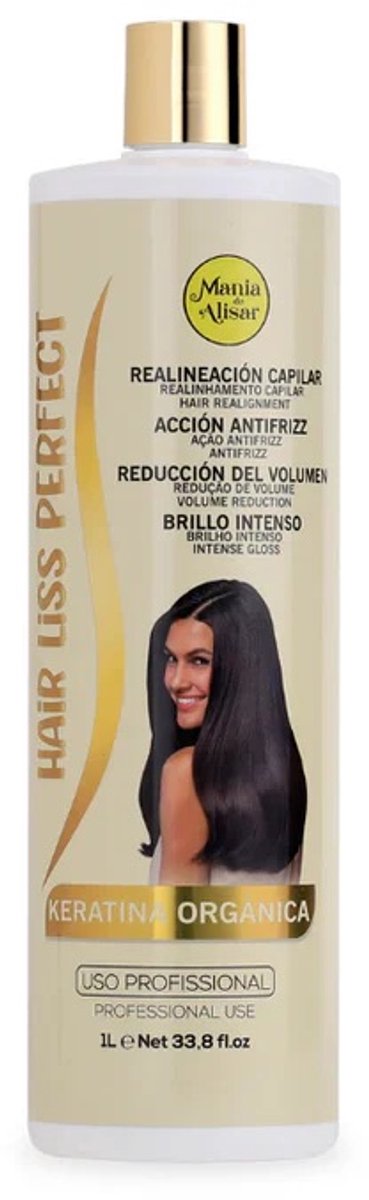 Professionele Braziliaanse Keratine behandeling - Hair Liss Perfect 1000ml