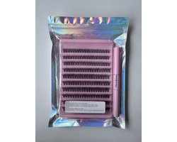 DIY Wimperextensions Starterspakket – 200 Cluster Nepwimpers (6–15 mm) + Lash Bond & Seal – Natuurlijke Look, Beginnersvriendelijk & Herbruikbaar