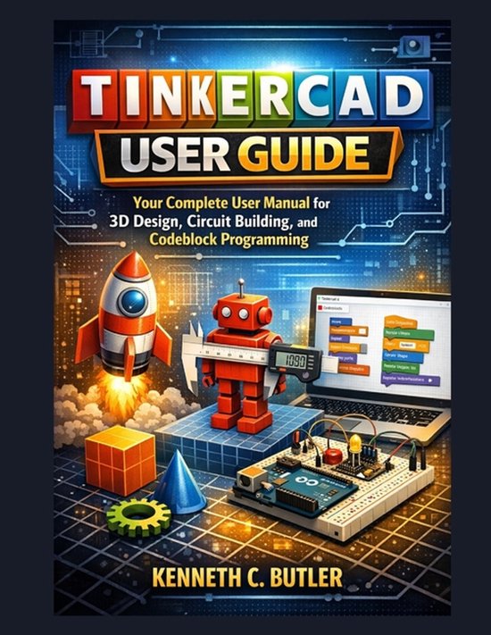 Tinkercad user guide, Kenneth C Butler | 9798242402447 | Boeken | bol