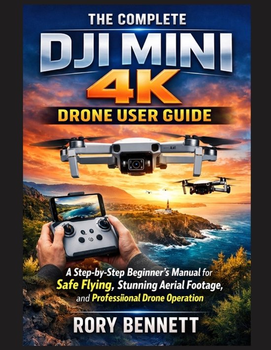 The Complete Dji Mini 4k Drone User Guide - cover