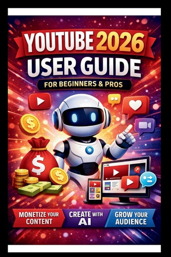Tech Made Easy- YouTube 2026 User Guide For Beginners And Pr ... - cover
