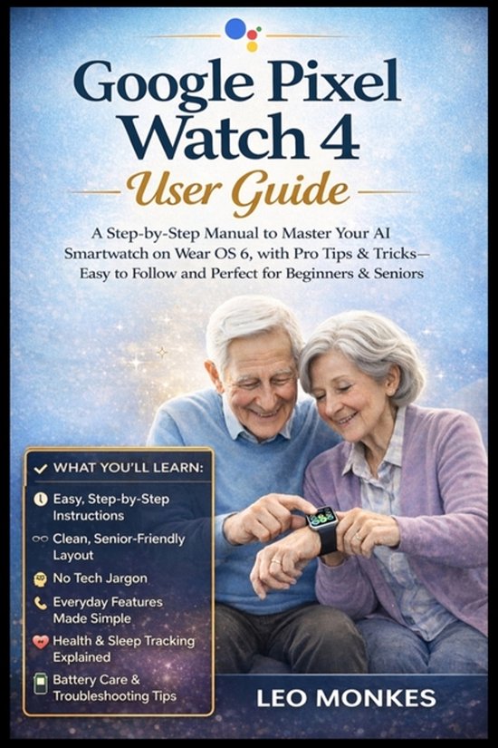 Google Pixel Watch 4 User Guide - cover